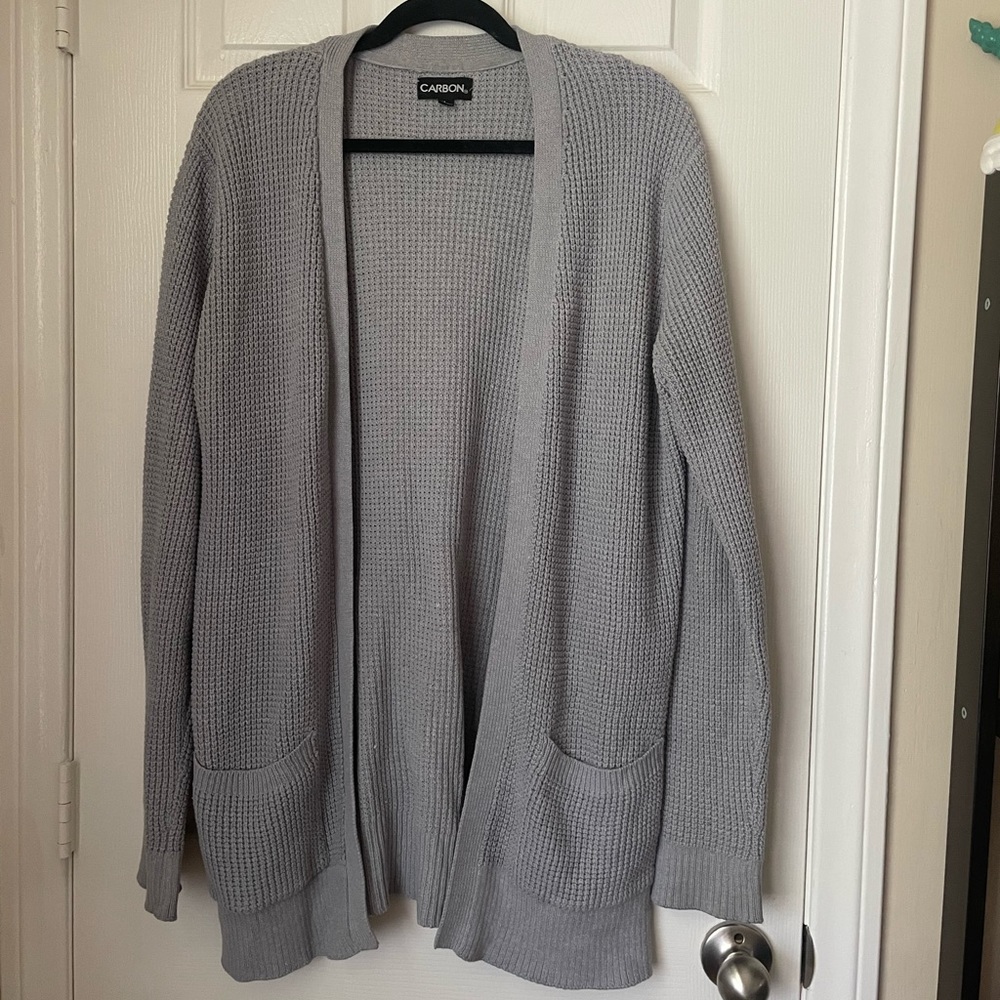 Grey over sized sweater